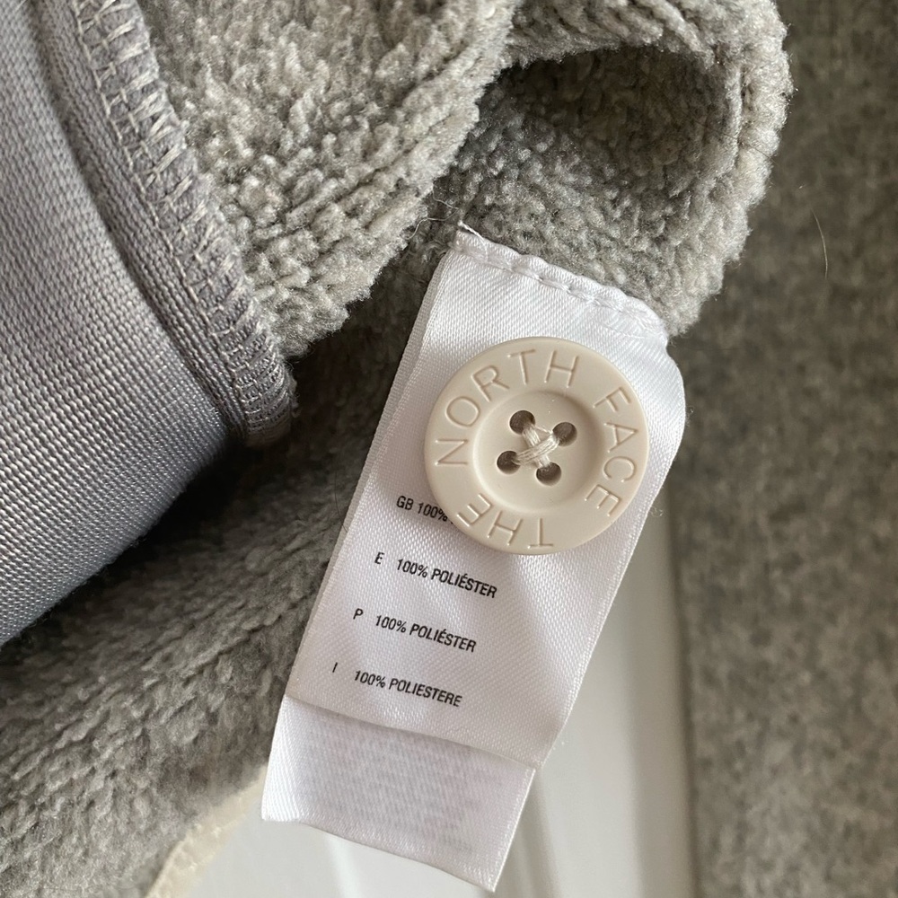 The North Face quarter-zip hoodie sweatshirt size small grey color - Picture 7 of 7